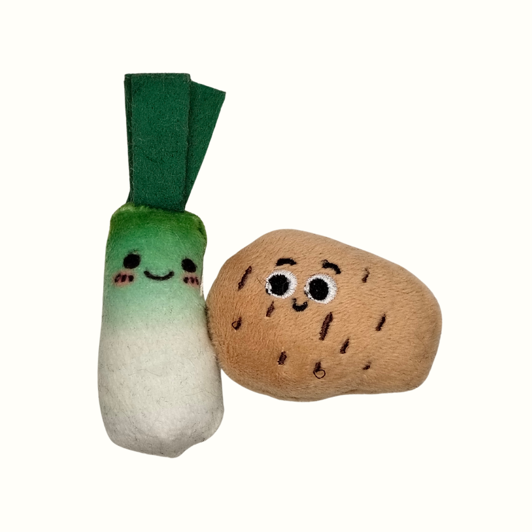 Lelusetti Little&Bigger MiniVeggies peruna & purjo