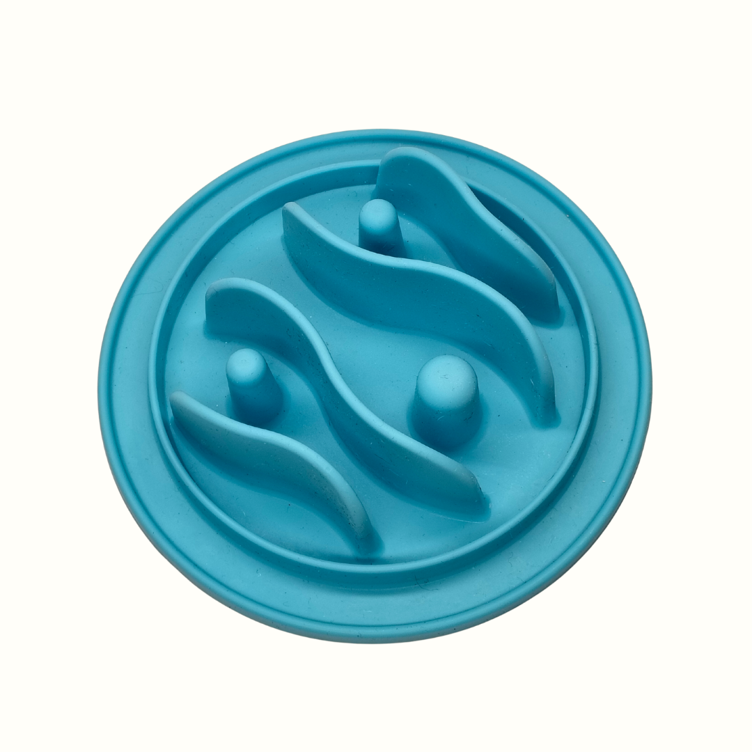 Little&Bigger Silicone Slow Feeder 15 cm sininen