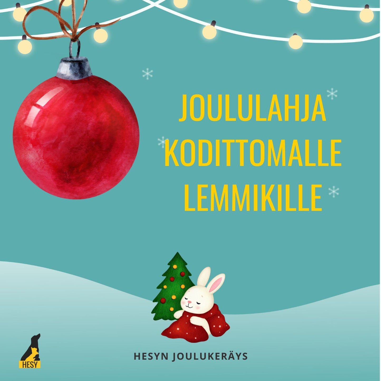 Joululahja kodittomalle lemmikille