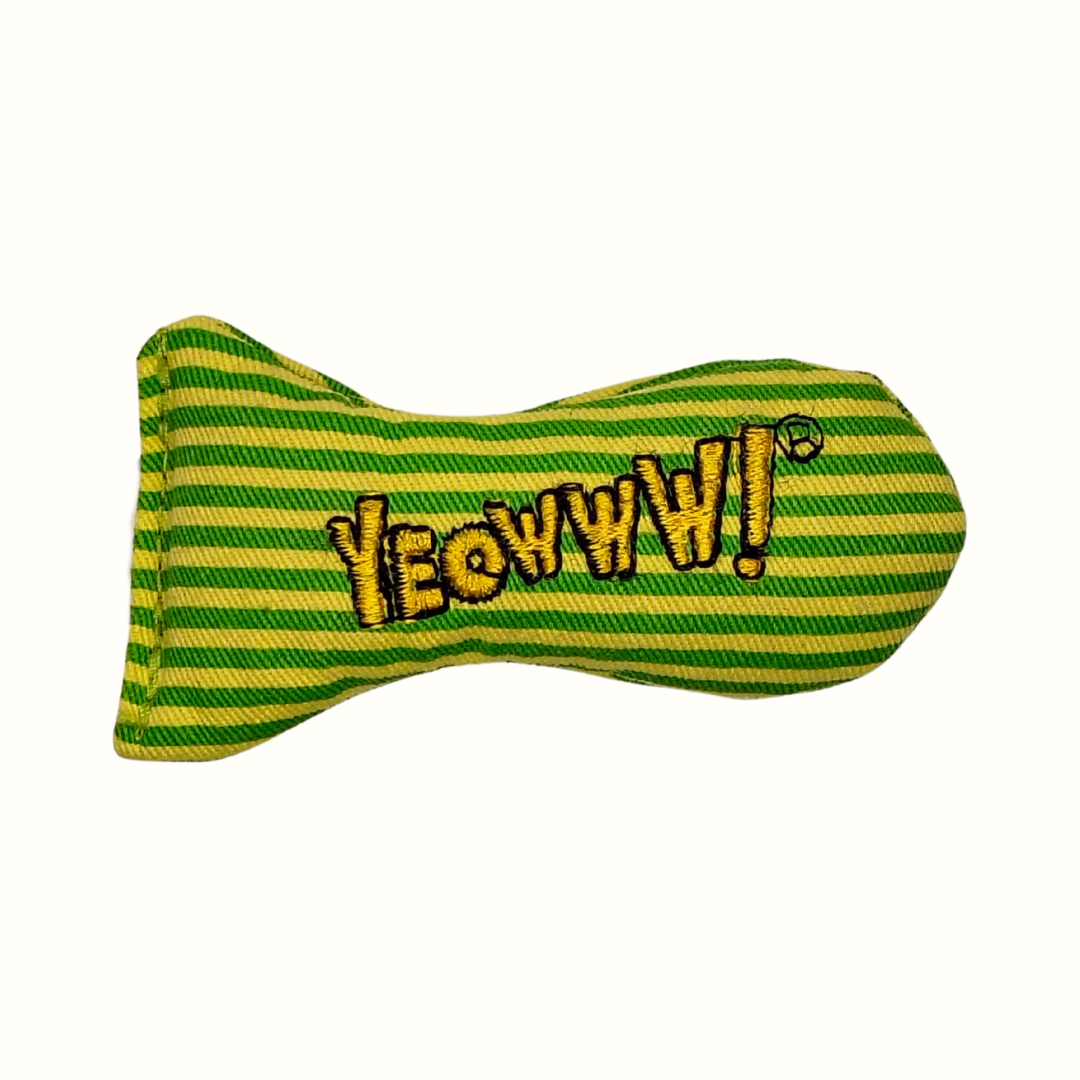 Kissanminttulelu Yeowww! Sardiini raidoilla