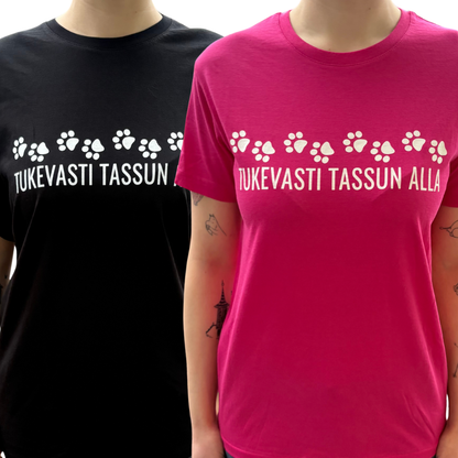 "Tukevasti tassun alla" T-Paita